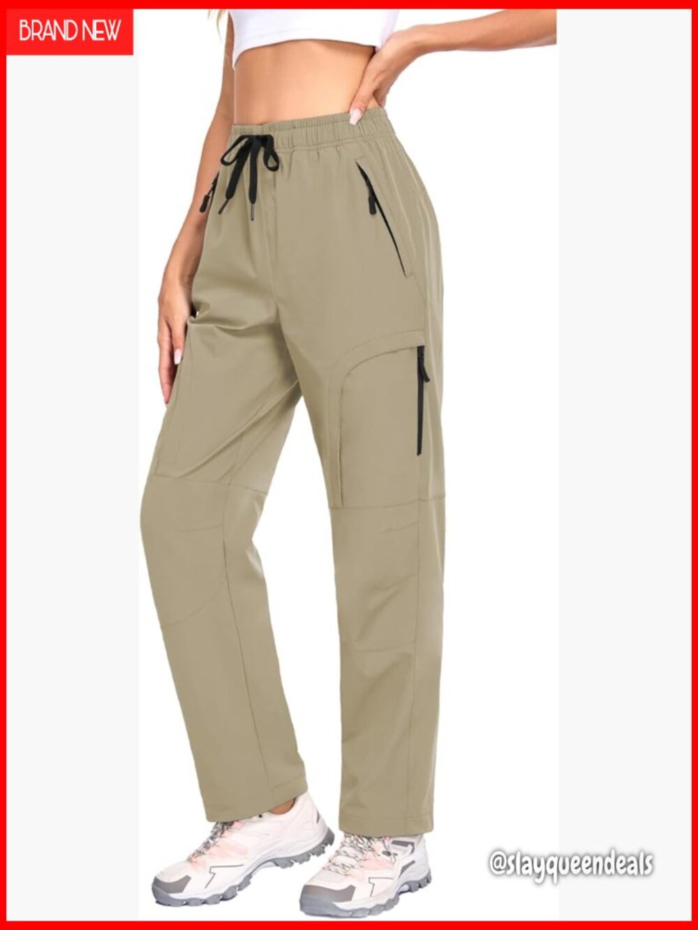 Women's Hiking Pants UPF 50+ Water-Resistant Quick-Dry 5 Pockets